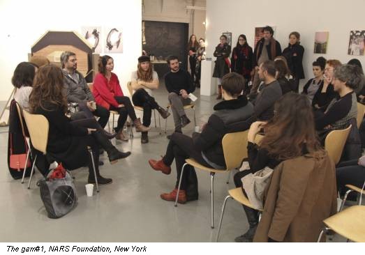 The gam#1, NARS Foundation, New York
