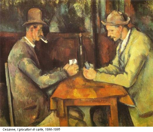 Cezanne, I giocatori di carte, 1890-1895